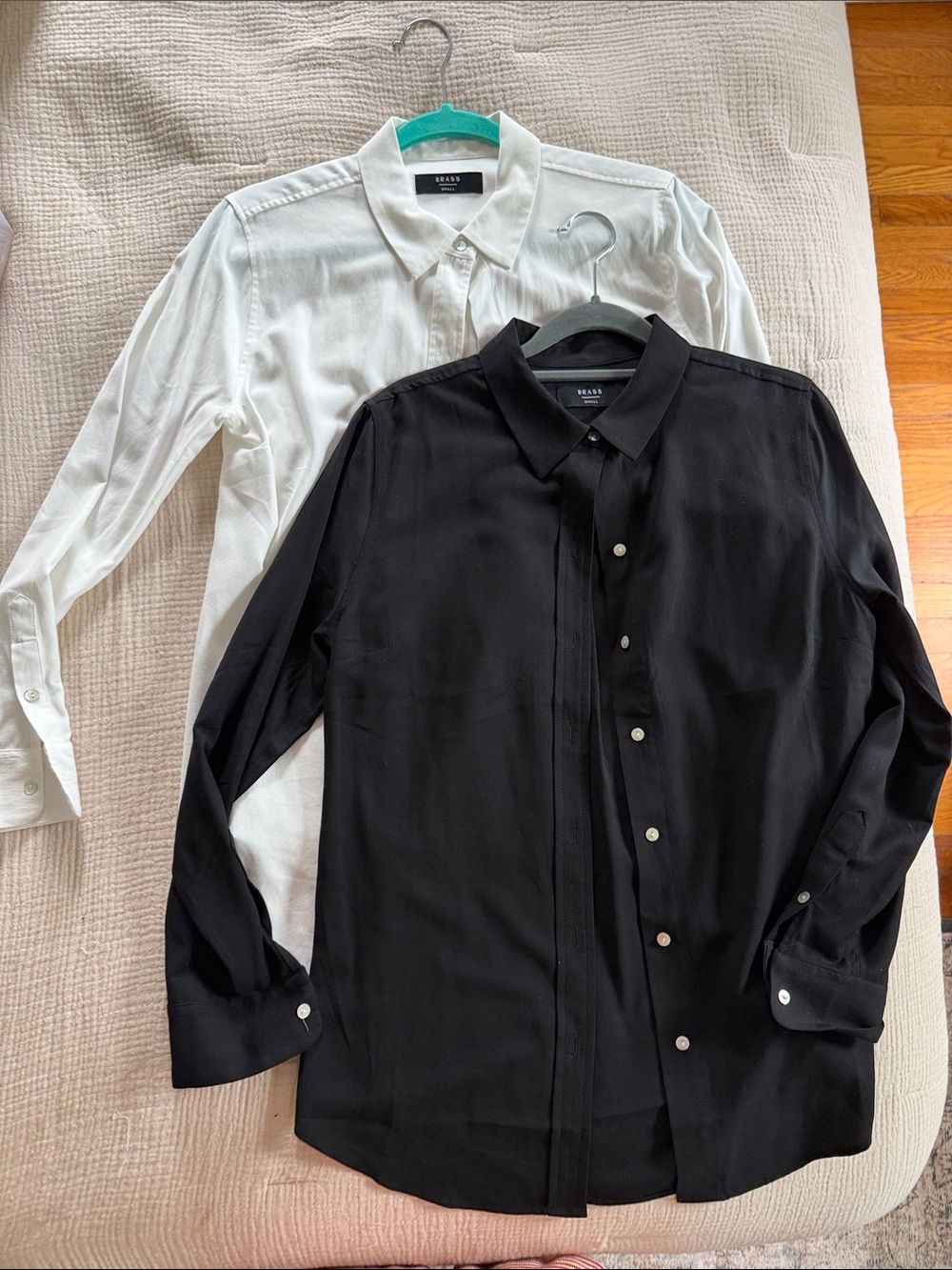 Bundle of Brass Button Down Shirts